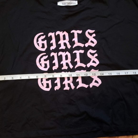 Short sleeve crop t-shirt, Nameless - Picture 2 of 5